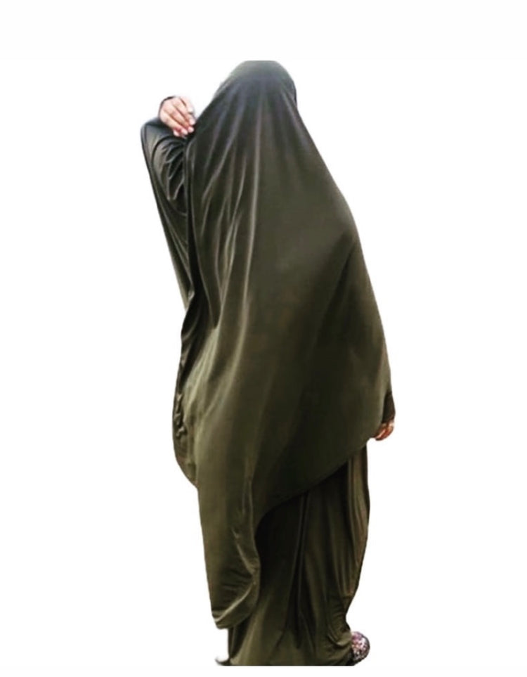 Overhead Khimar Set