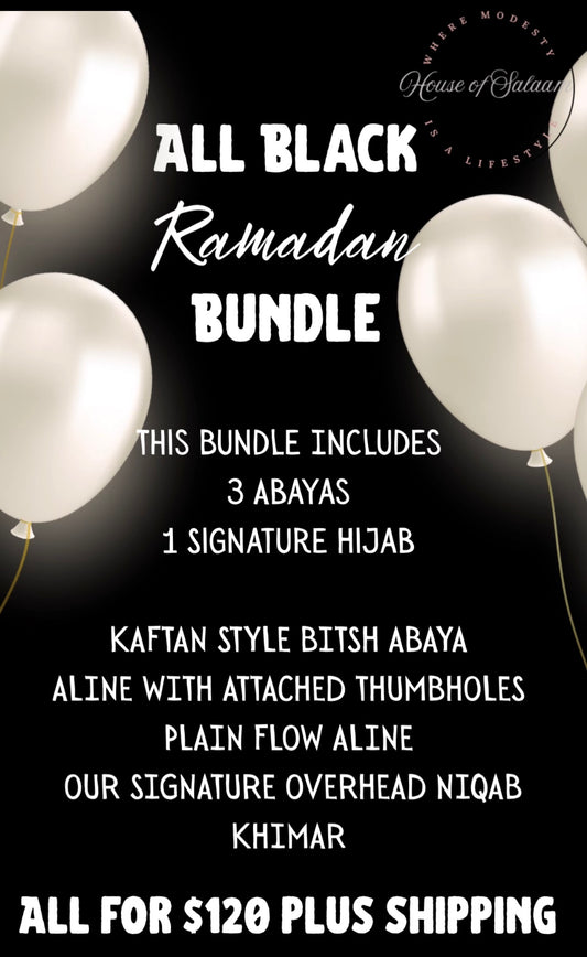Ramadan BLACK BUNDLE