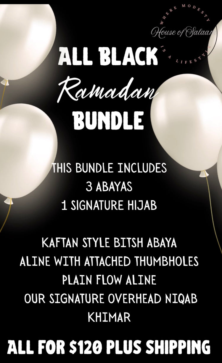 Ramadan BLACK BUNDLE