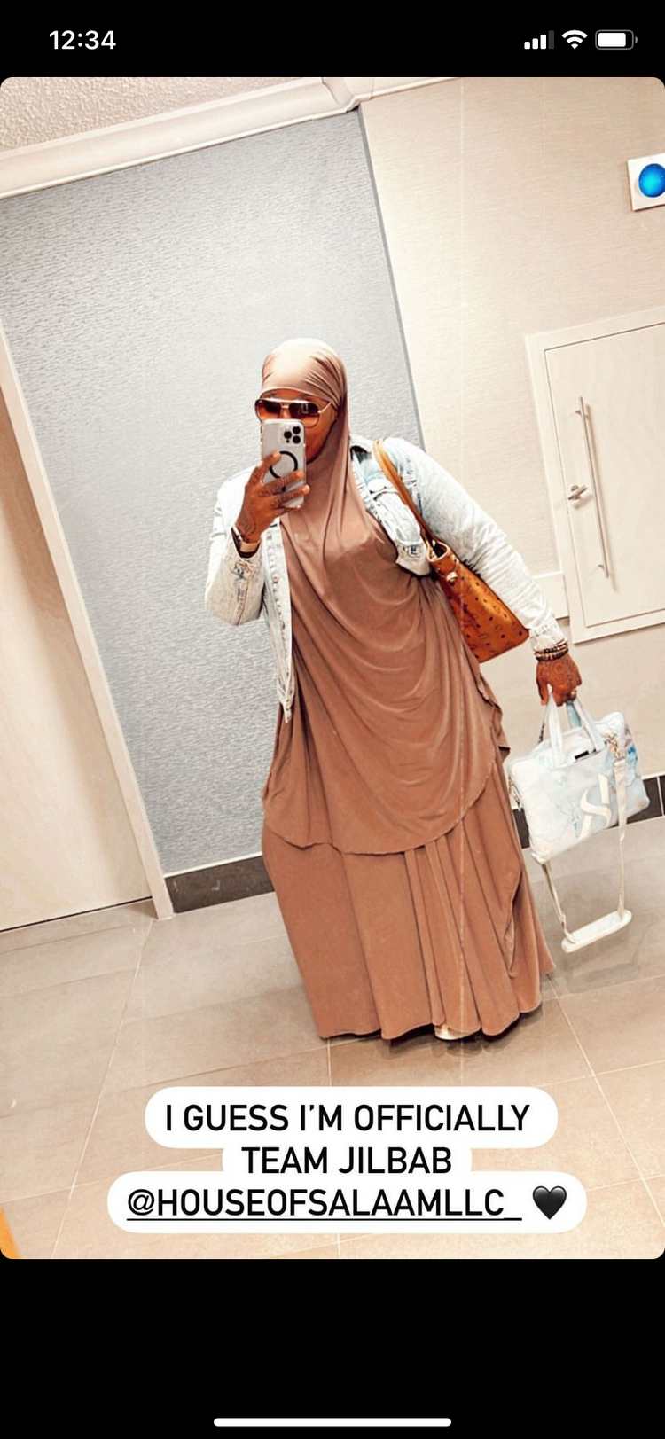 Cover Me Down Abaya 2 PIECE JILBAB